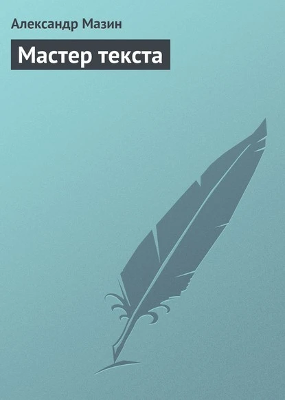 Постер книги Мастер текста