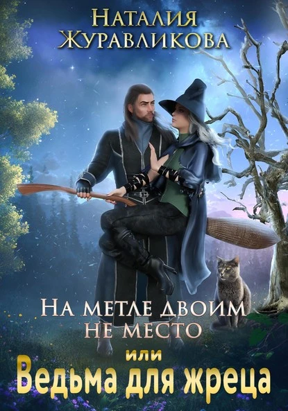 Постер книги На метле двоим не место, или Ведьма для жреца