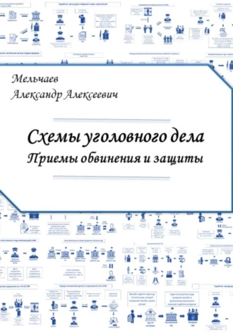 Постер книги Схемы уголовного дела. Приёмы обвинения и защиты