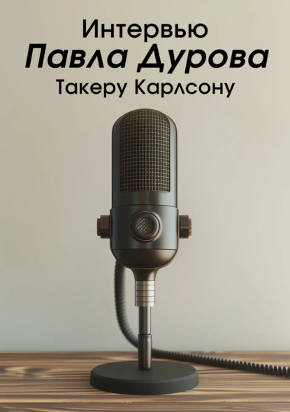 Постер книги Интервью Павла Дурова Такеру Карлсону