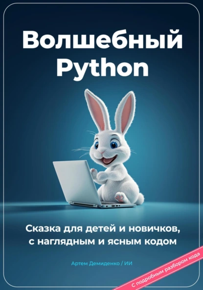 Постер книги Волшебный Python. Сказка для детей и новичков, с наглядным и ясным кодом